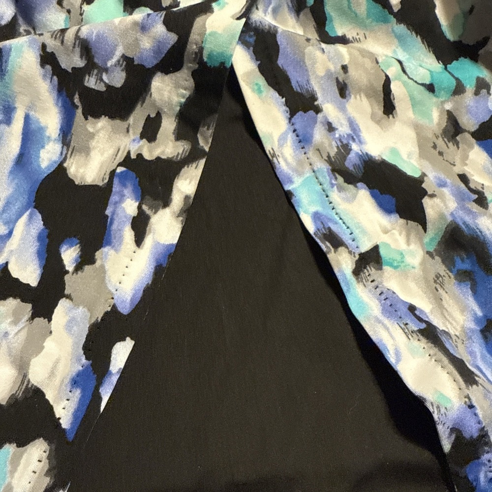 Miraclesuit Madagascar Mixology Tankini Top  Swimsuit Size 10‎ Drape Front - Picture 3 of 10